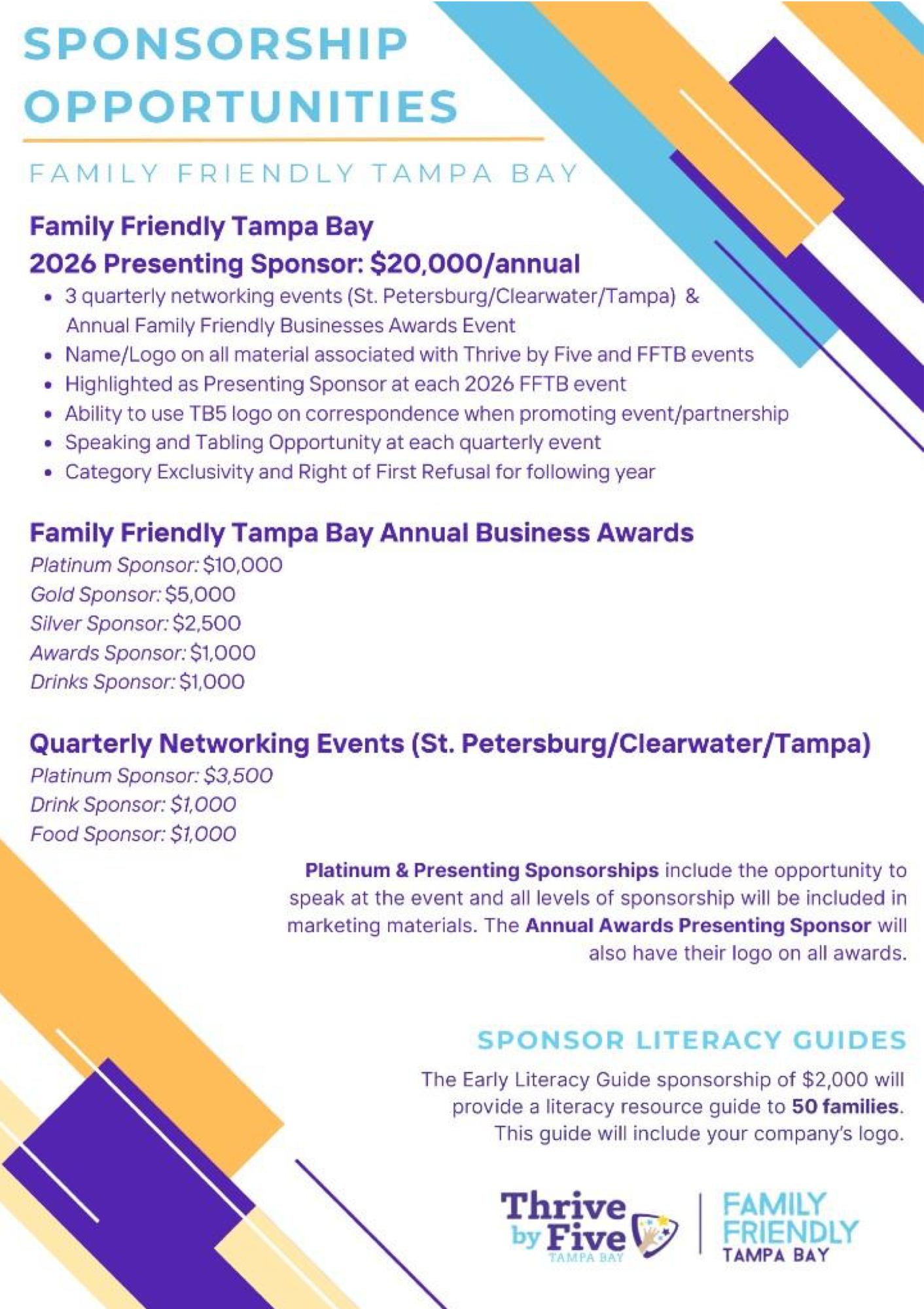 Sponsorship Opportunities